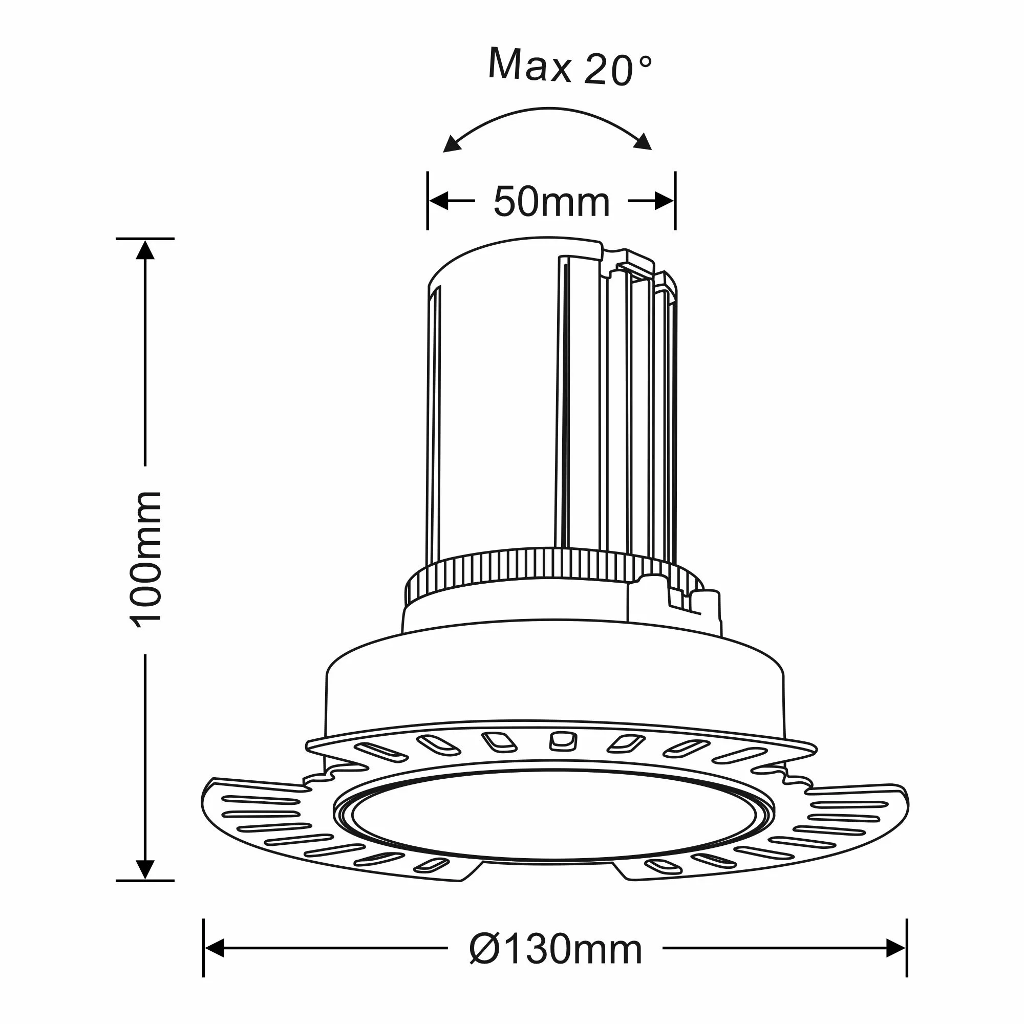 Basy A 12 Recessed Ceiling Luminaires Dlux Round Recess Ceiling